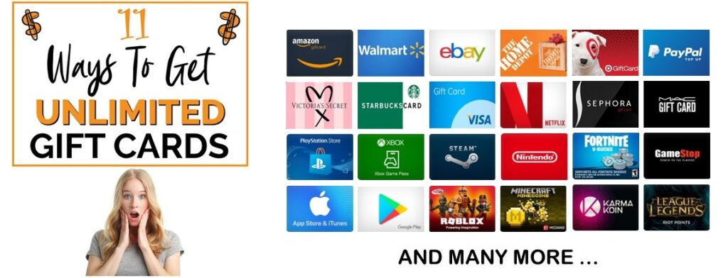 free gift cards