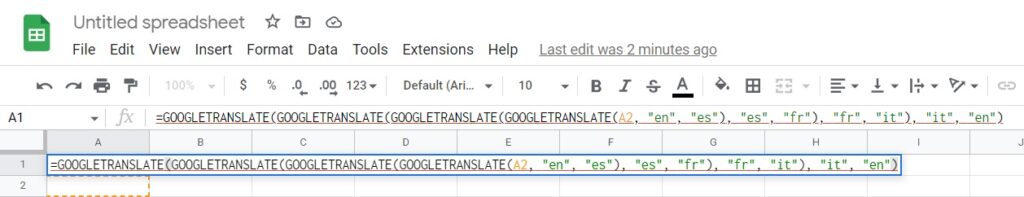 intense spin translation